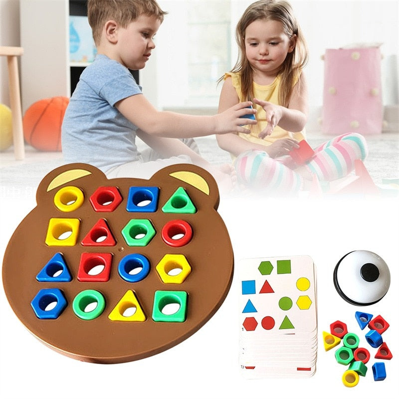 משחק צורות לפיתוח מיומנויות חשיבה